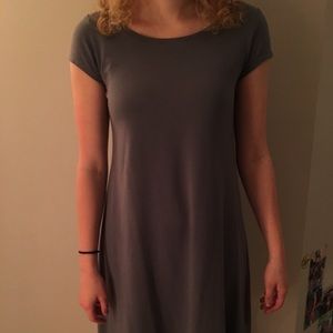 Grey Eileen Fisher dress